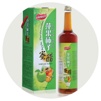 Apple Persimmon Vinegar Honey